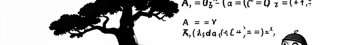Lean 4 on FreeBSD banner — theorem-proving aesthetic with proof-tree silhouettes, lambda glyphs, and a small daemon mascot